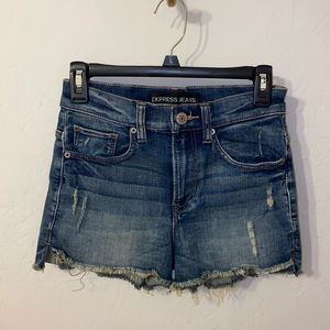 Express denim shorts. Size 00.